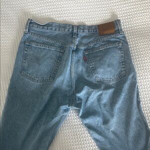 Levi's Women's Blue Straight Leg Jeans